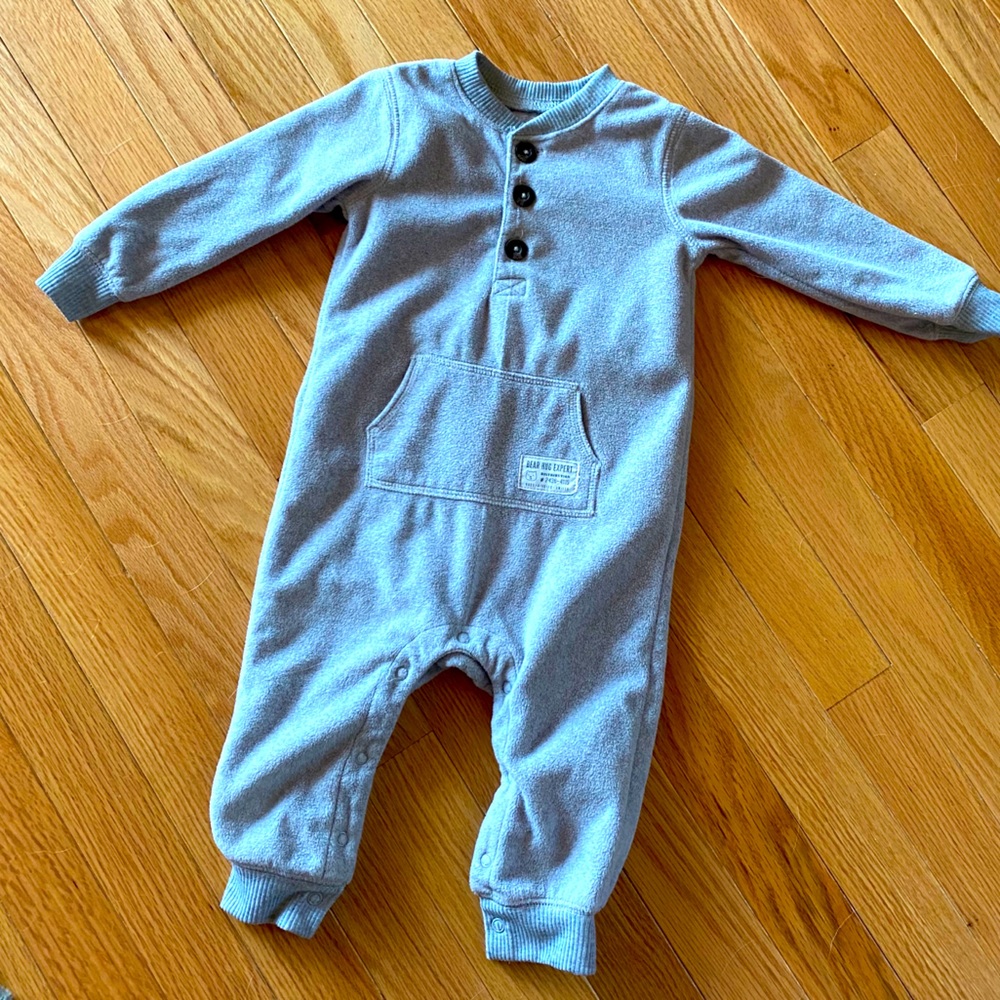 Carter’s “Bear Butt” Fleece Jumpsuit